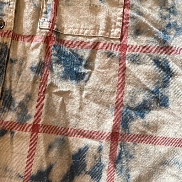 Splendid lightly worn cloud pattern button down - Picture 2 of 3